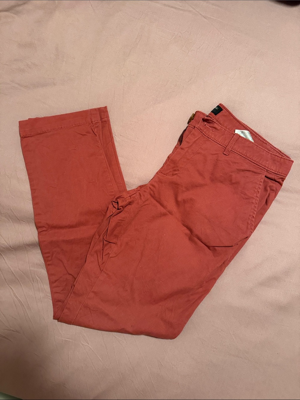Banana Republic Women's Straight-Leg Pants in Rust